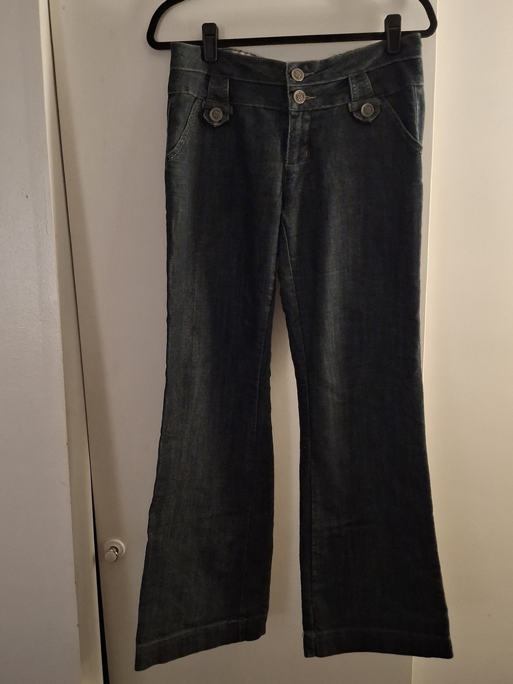 One Song Dark Wash Wide Leg Women’s Jeans